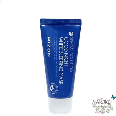 Маска для лица ночная отбеливающая MIZON Good Night White Sleeping Mask, 50 мл.