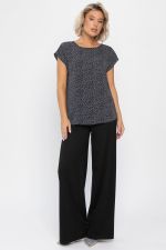 Блуза Милена (черная) Б14303-8М LT Collection