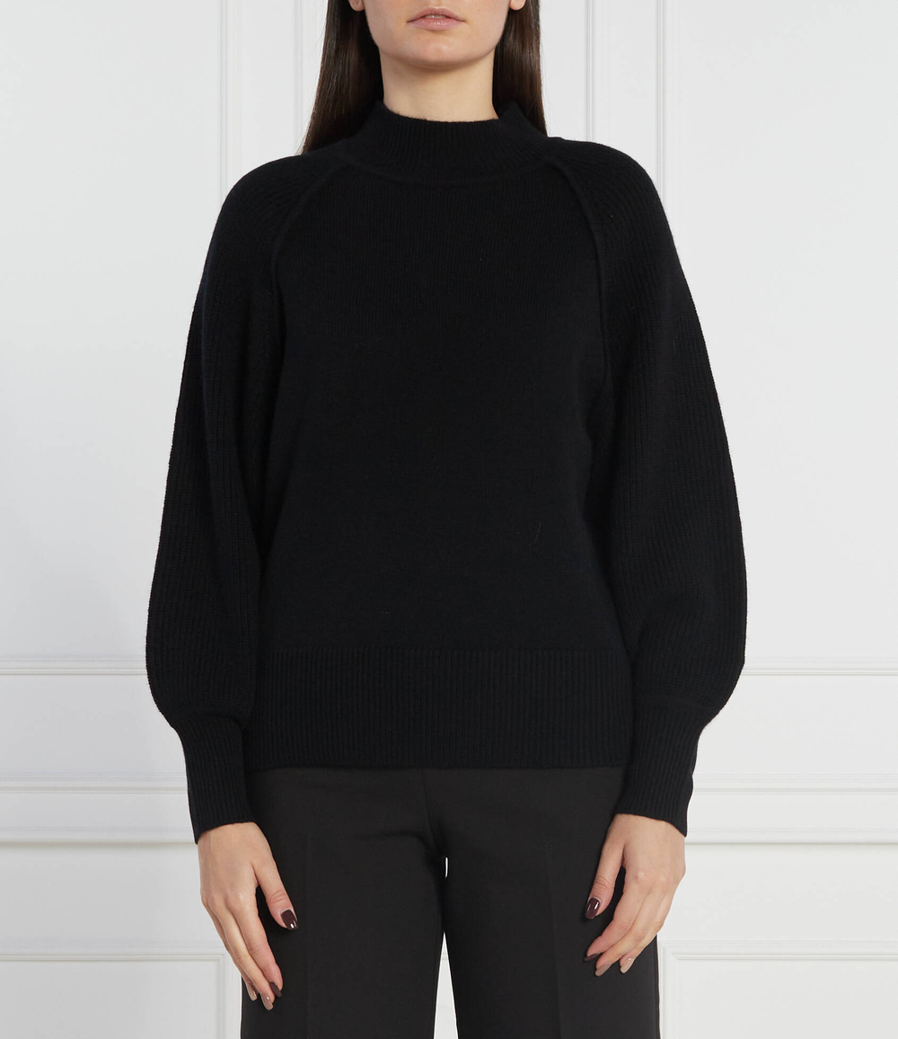 Хлопковый свитер Beatrice B - черный(22FA8284CORE)