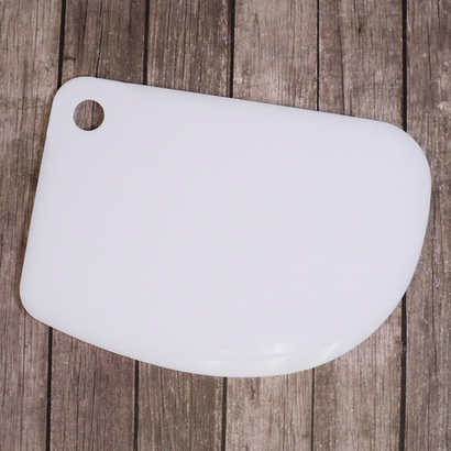 Шпатель кондитерский полукруглый 12*8,5 см, пластик