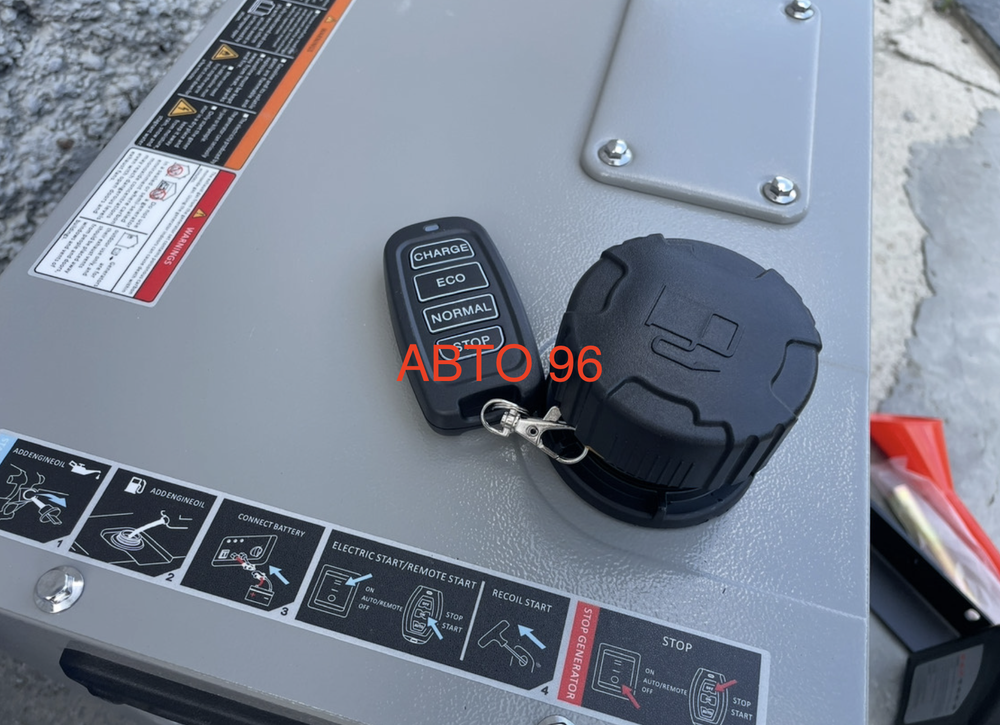 12V / Генератор бензиновый SMFS2750, 12 Вольт, 130 Ампер, стояночный инверторный с автозапуском электростартером - бензогенератор (Гарантия 14 дней) (1 шт.) Оптом