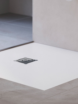 Душевой поддон квадратный RGW ST-W Белый (900x900)