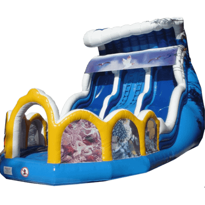 Коммерческий надувной батут "Большая волна"