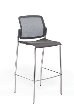 Movie стул барный со спинкой-сеткой