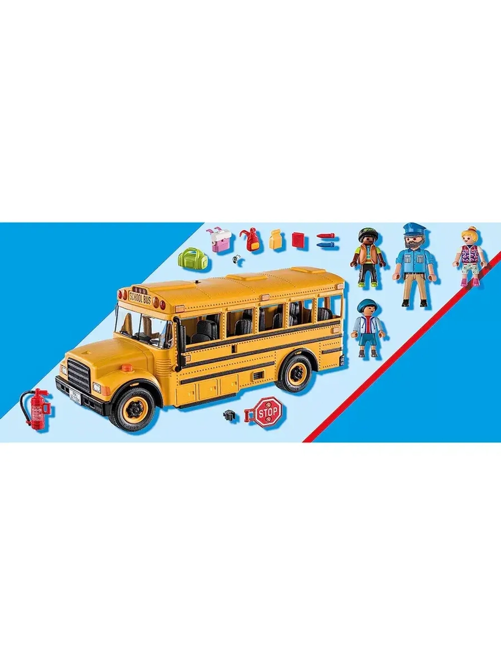 Набор Школьный автобус Playmobil 70983 свет