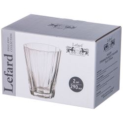 НАБОР СТАКАНОВ ИЗ 2-Х ШТУК "LOTUS" 290МЛ