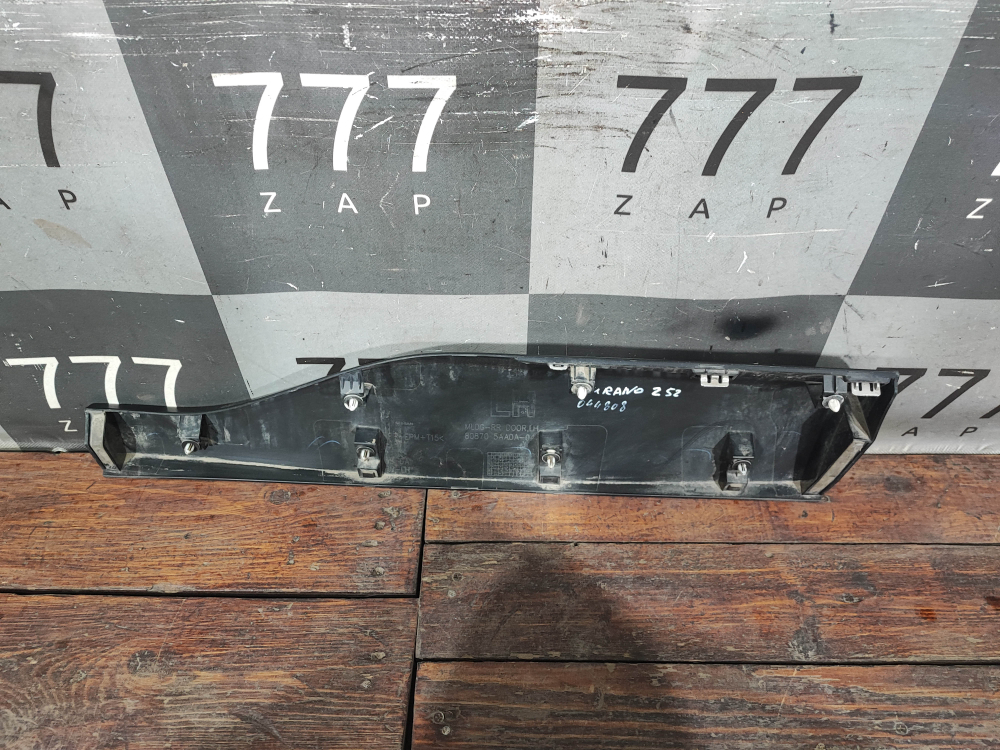 Накладка двери задней левой Nissan Murano 3 (Z52) 14-нв Б/У Оригинал 808705AA0A