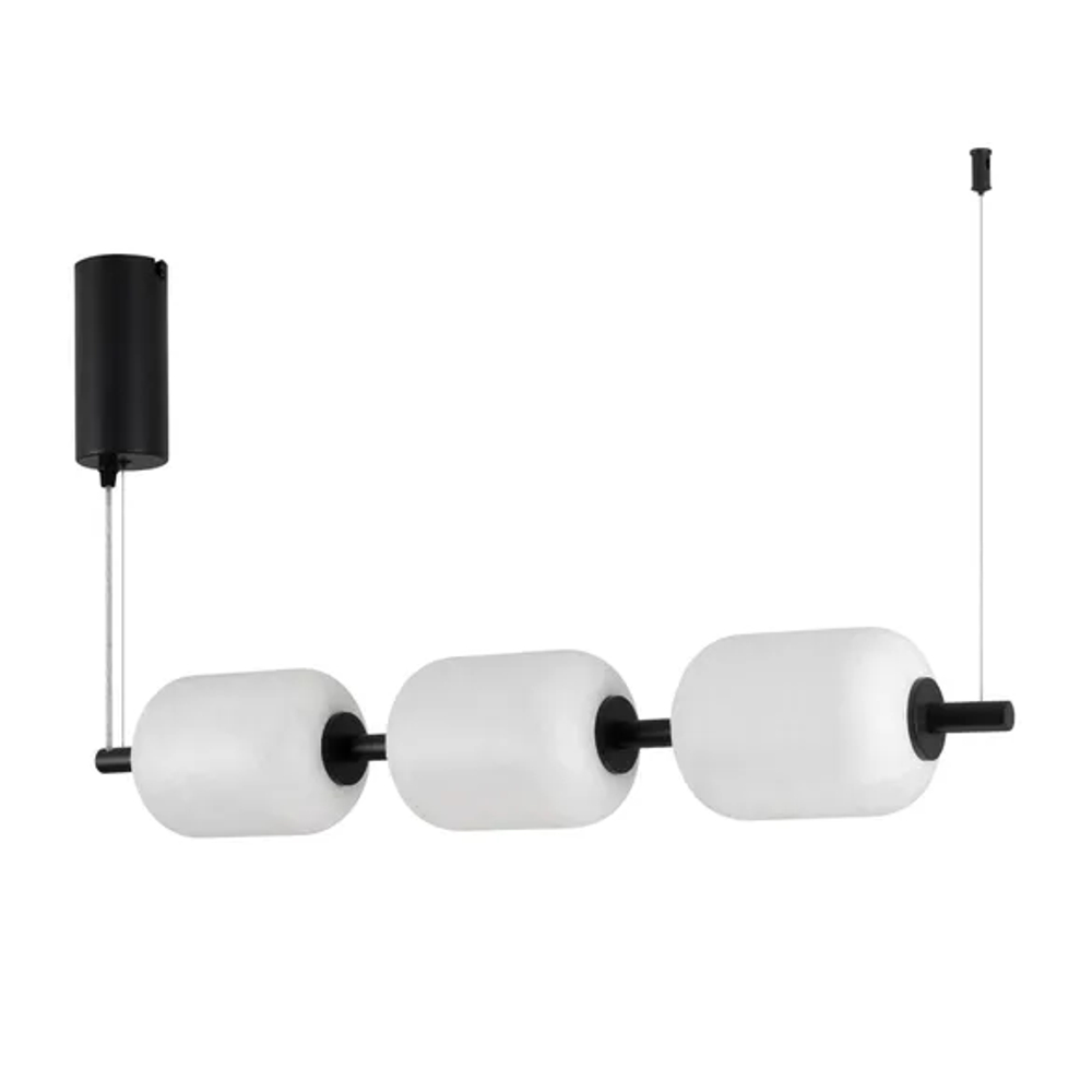 Светильник SP-CARAMELA-HANG-L720-12W Warm2700 (BK, 360 deg, 230V) (Arlight, IP20 Натуральный шелк, 3 года) 056885