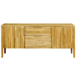 Тумба, 170х45х75, Розенбург, комод с ящиками, под телевизор, из массива дуба, MAKOSA