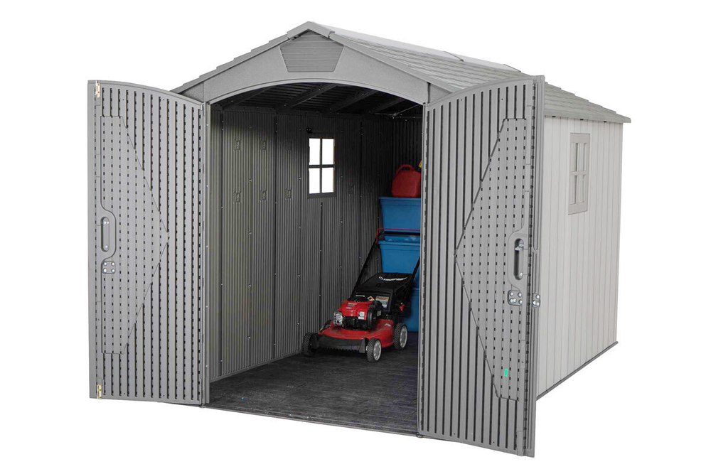 Пластиковый хозблок LifeTime WoodLook 7x12