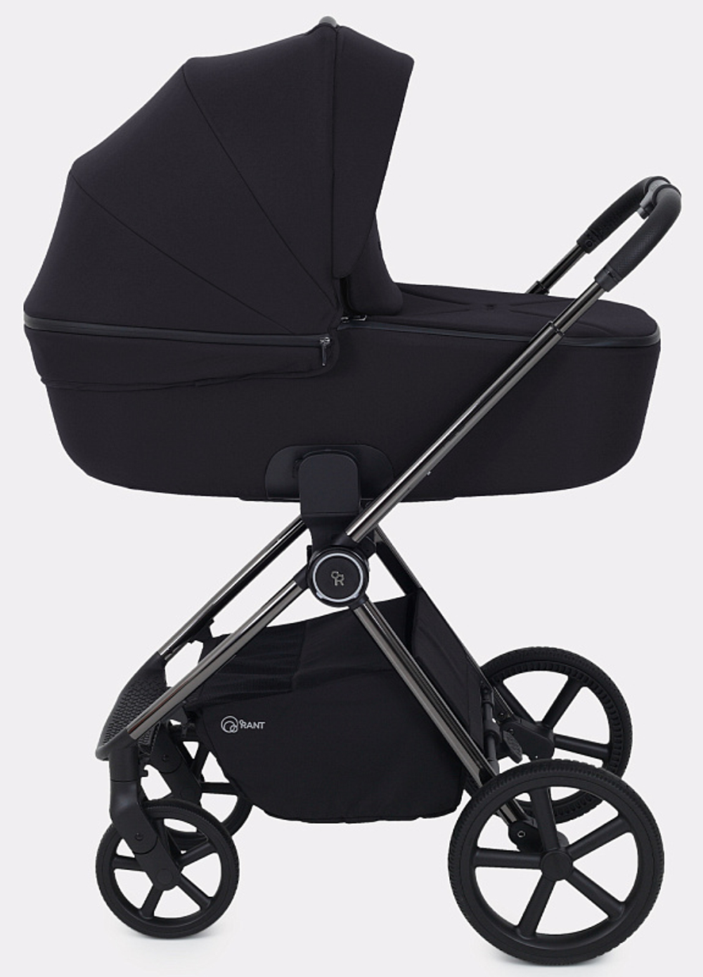 Детская коляска Rant Teo Black Chrome 2 в 1 Black