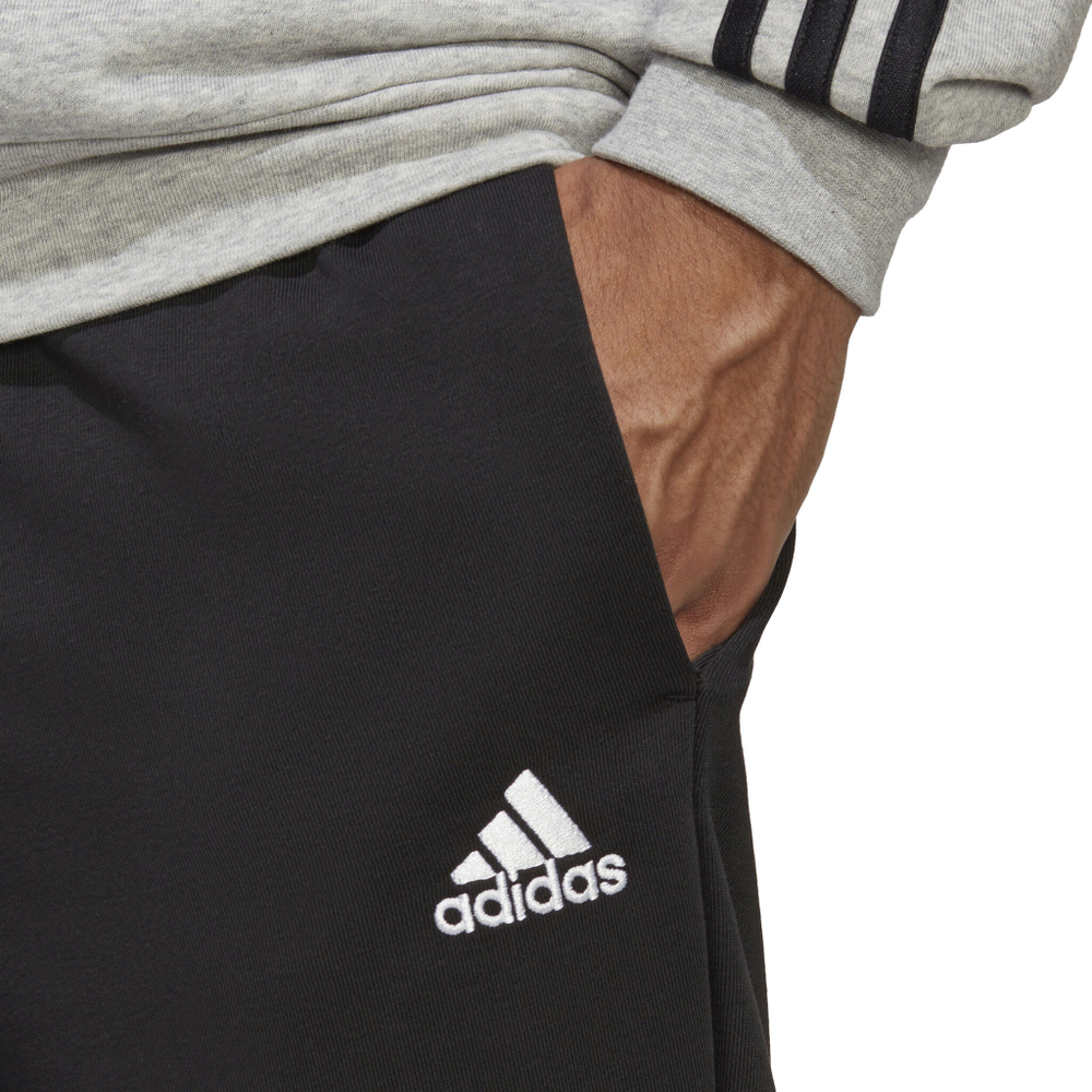 Мужские теннисные Костюмы adidas Sportswear Basic 3-Stripes French Terry Tracksuit Men - Grey, Black