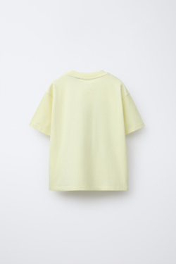 ZARA ФУТБОЛКА С ПРИНТОМ SMILEYWORLD ®, ЖЕЛТЫЙ