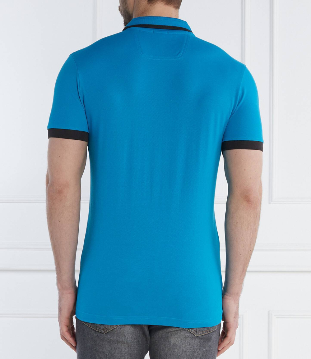 Поло Paddy 1 BOSS GREEN - голубой(50512995)