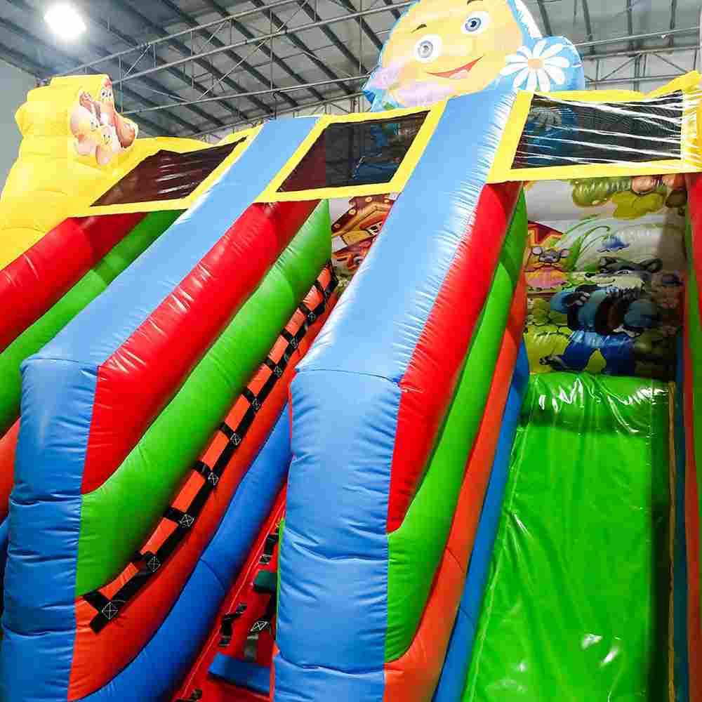 Коммерческий надувной батут «Добрая русская сказка 2», 8*4*5 м