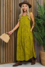 Сарафан Нерея (лайм) П13546-1М LT Collection