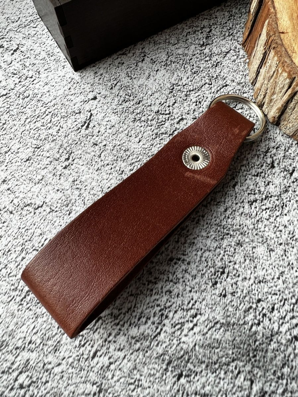 Брелок на ключи кожа