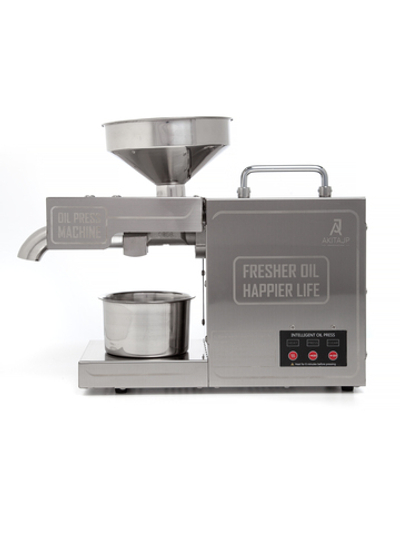 AKITAJP AKJP-200 – надежный электрический маслопресс из нержавейки