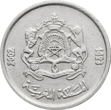 1/2 дирхама 2002 Марокко