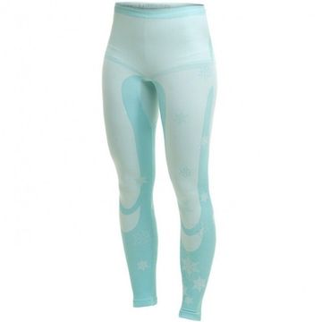 Термобелье-лосины женские CRAFT WARM 1900249, бело-зеленые