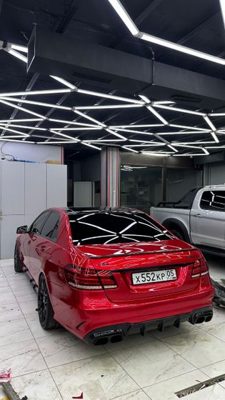 Пленка PET перламутровая красная глянцевая Metallic Red Carbins