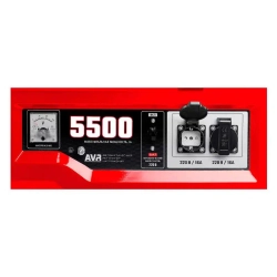 ЗУБР СГ-5500Е генератор гибридный газ бензин