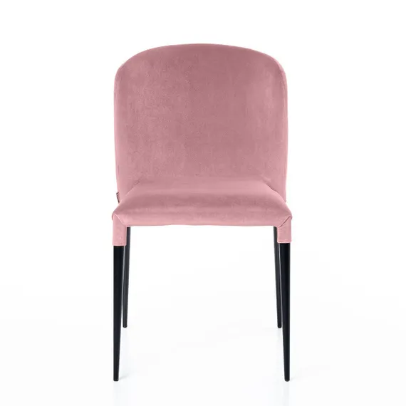Стул Albert пудровый бархат