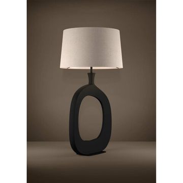 Настольная лампа 1*E27 390424 черный/бежевый DIEZMA Eglo