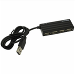 Картридер USB - Xaб SmartBuy SBHA-6810 -4 порта