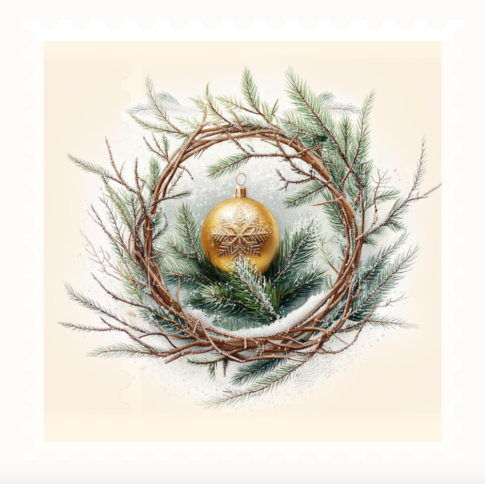 Открытка к Новогодним сказкам