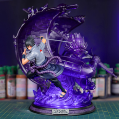 Sasuke and Susanoo - Naruto