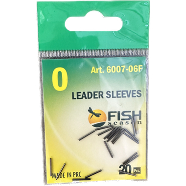 Обжимная трубка Fish Season Leader Sleeves 6007-06F №0  0.6мм 20шт