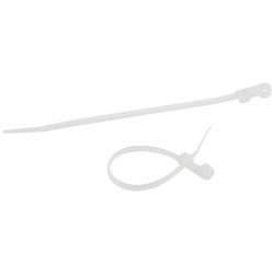 Кабельная стяжка ЭРА NO-225-316 (хомут) нейлоновая под винт 3.6 х 150 мм белая (100 шт/уп)