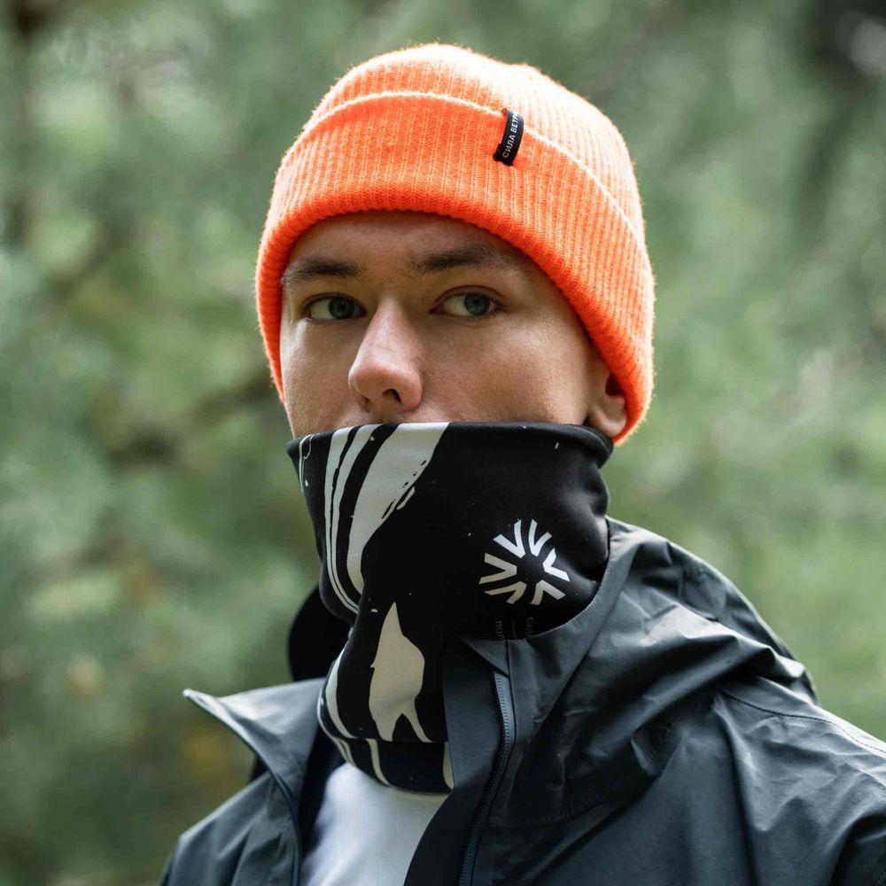 Бафф Сила ветра Утепленный черный