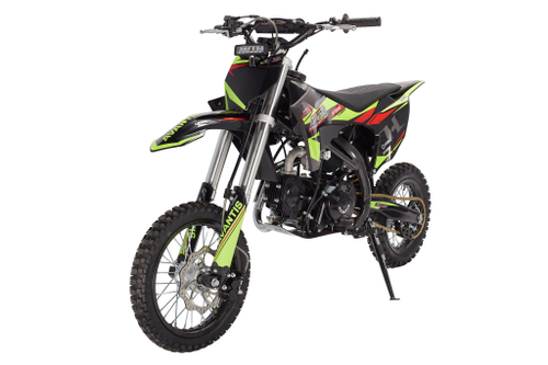Питбайк Avantis H12-E Classic 14/12 черный/зеленый