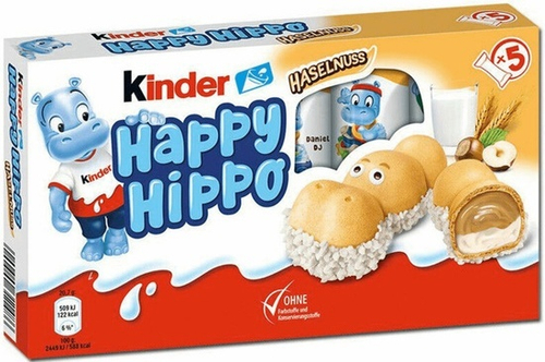 Kinder Happy Hippo Hazelnut 103гр