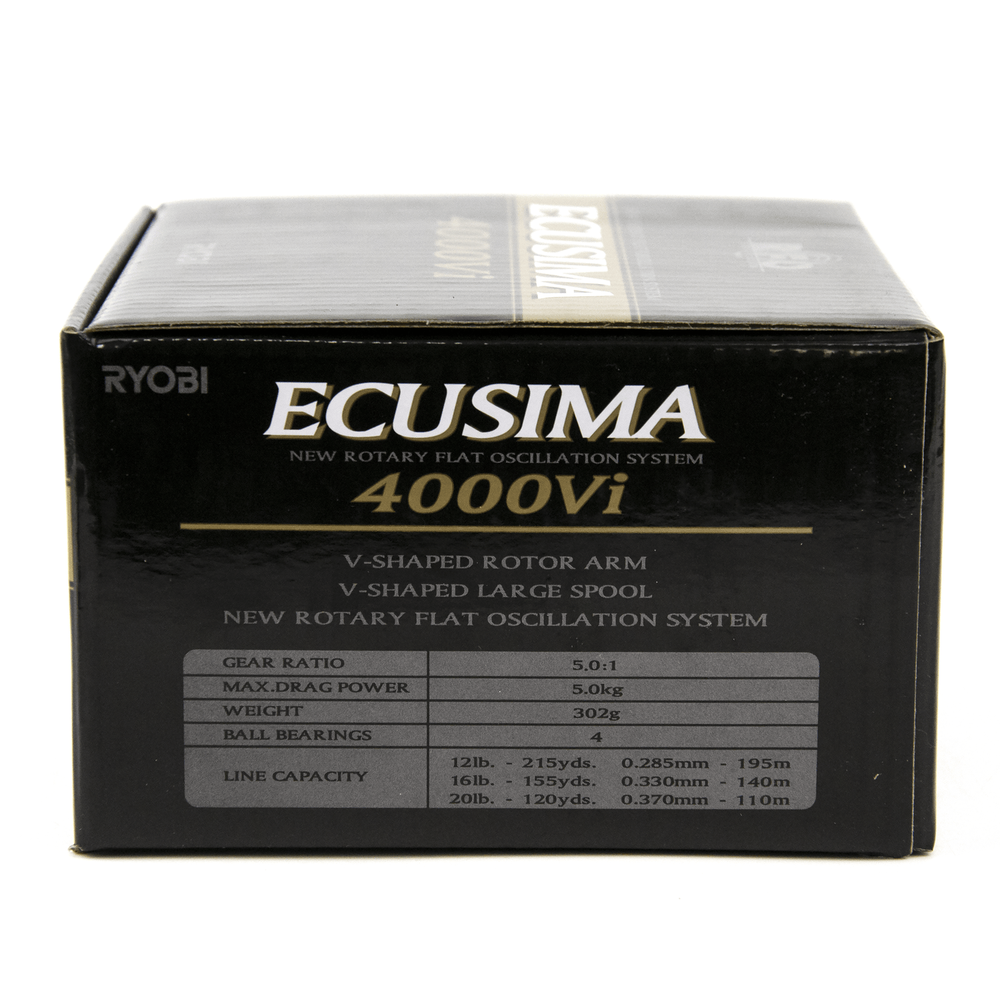 Катушка безынерционная Ryobi Ecusima (4000, 4+1BB, мет. шпуля)