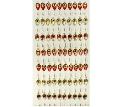 Мормышка фосфорная с флексом №25-K крючок №10 0g