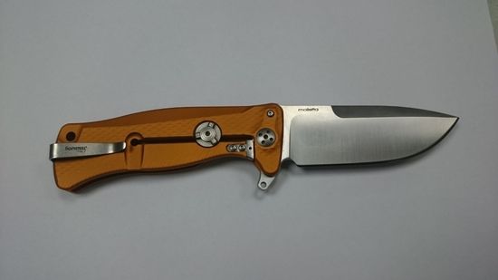 Складной нож Lion Steel "SR-11" L/SR11A OS c клинком из стали Uddeholm Sleipner®, рукоять алюминий