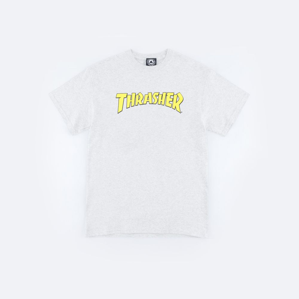 Футболка Thrasher Cover Logo T-Shirt (ash grey)