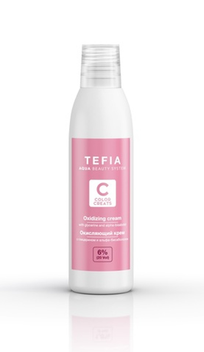 TEFIA Окисляющий крем 9% 120 ml.с глицерином и альфа-бисабололом