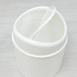 Контейнер для мусора 1л "Breeze" (белый)