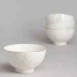 Набор салатников bronco gold 4 шт. 11,5*6,5 см 300 мл