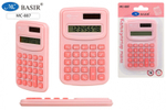 Калькулятор-мини 9,7*6*0,8см. 8-разрядный, двойное питание, микс цветов МС-887 (Basir)