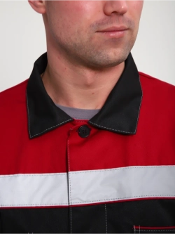 Куртка рабочая черная летняя спец одежда Легион спецовка