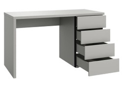 Стол письменный 4 ящика Сиэтл, серый