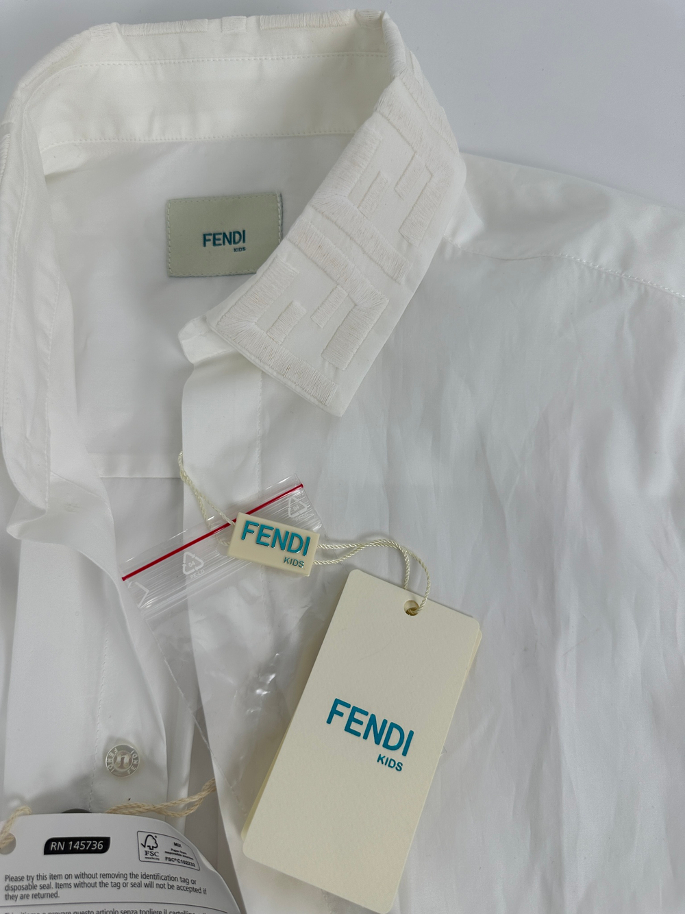 Рубашка Fendi