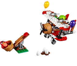 LEGO Angry Birds: Самолётная атака свинок 75822 — Piggy Plane Attack — Лего Злые птички