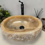 Раковина из оникса Erozy Yellow EO-62227 52*40*16 0095