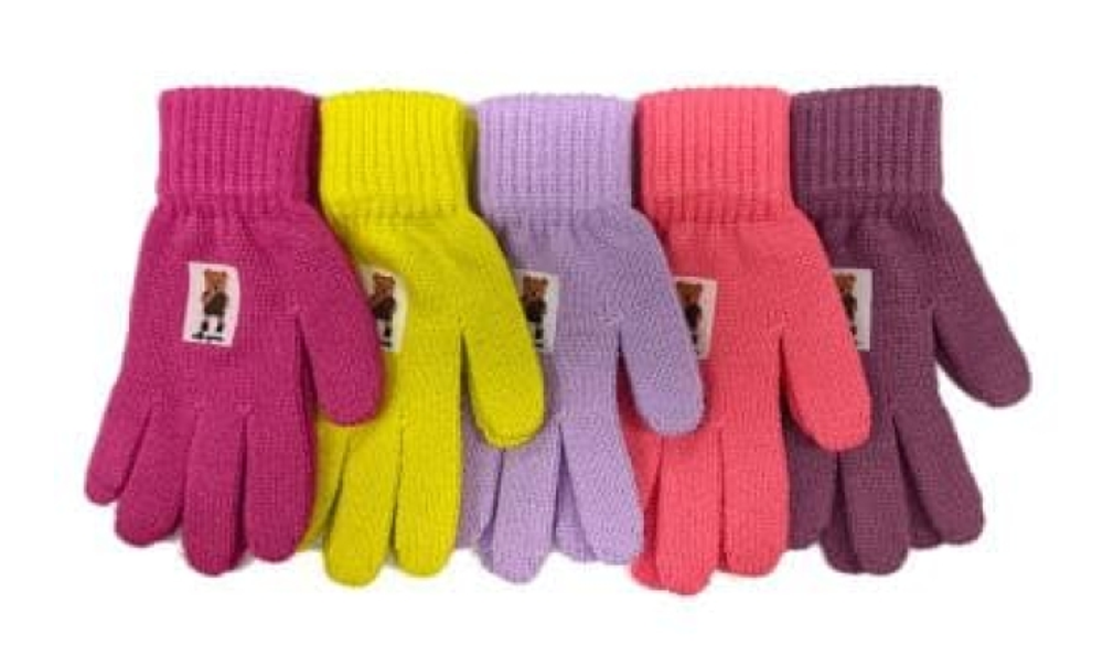 Перчатки дет. TG-462д р.15(78) ассорт. (Теплыши), 1 шт.